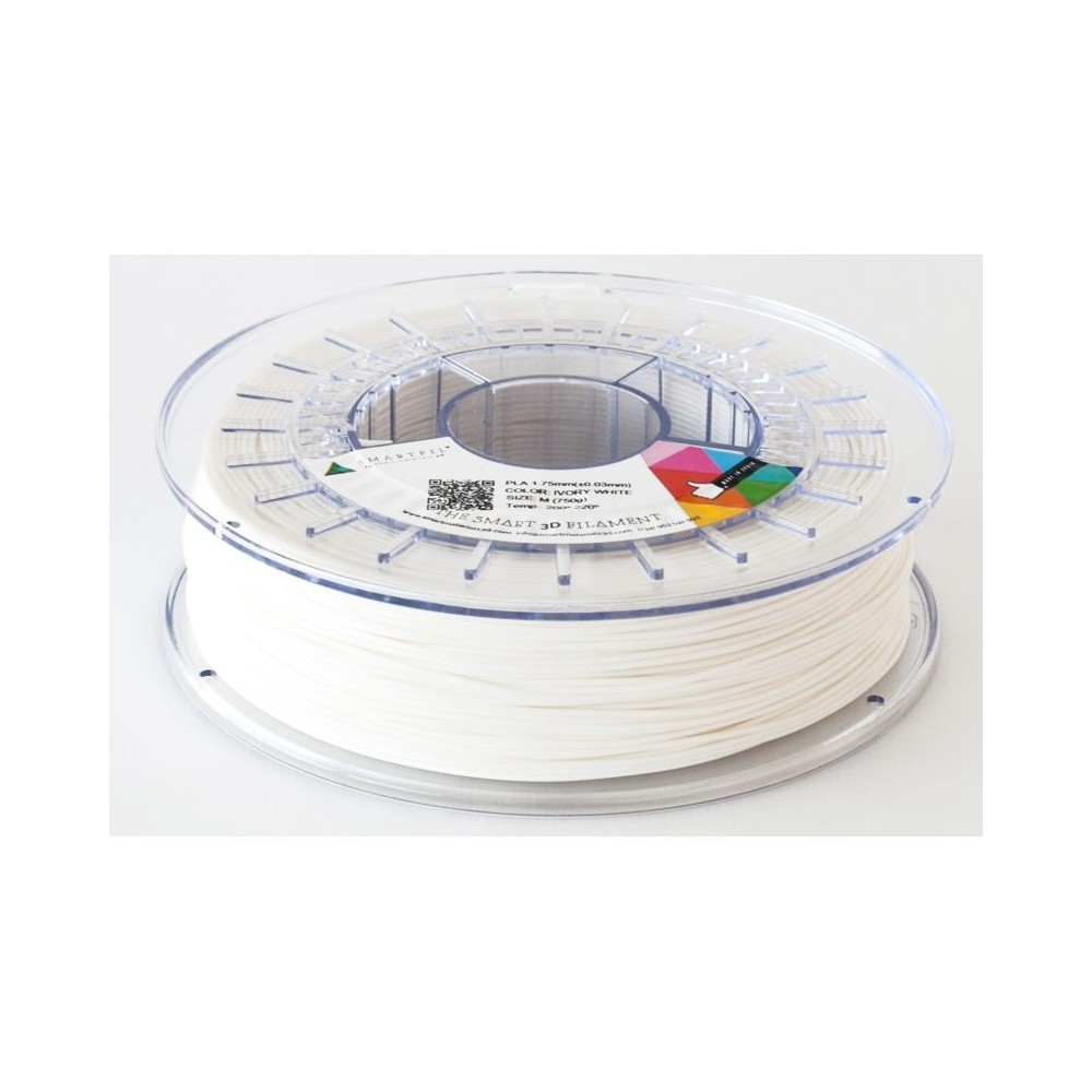 FILAMENT PLA 1.75 mm - BLANC - 750 g - Consommable imprimante 3D - Achat &  prix